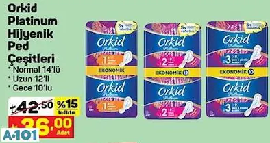 ORKİD PLATİNİUM HİJYENİK PED